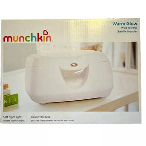 NEW Munchkin Nursery Warm Glow Wipe Warmer - White